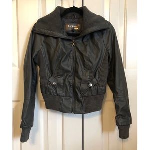 Ci Sono by Cavalini Faux Leather Jacket